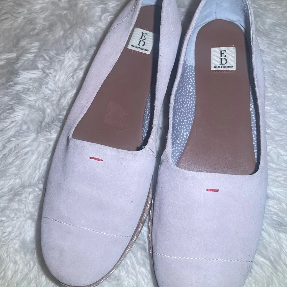 Ellen Degeneres Women's Suede Loafers size 9.5